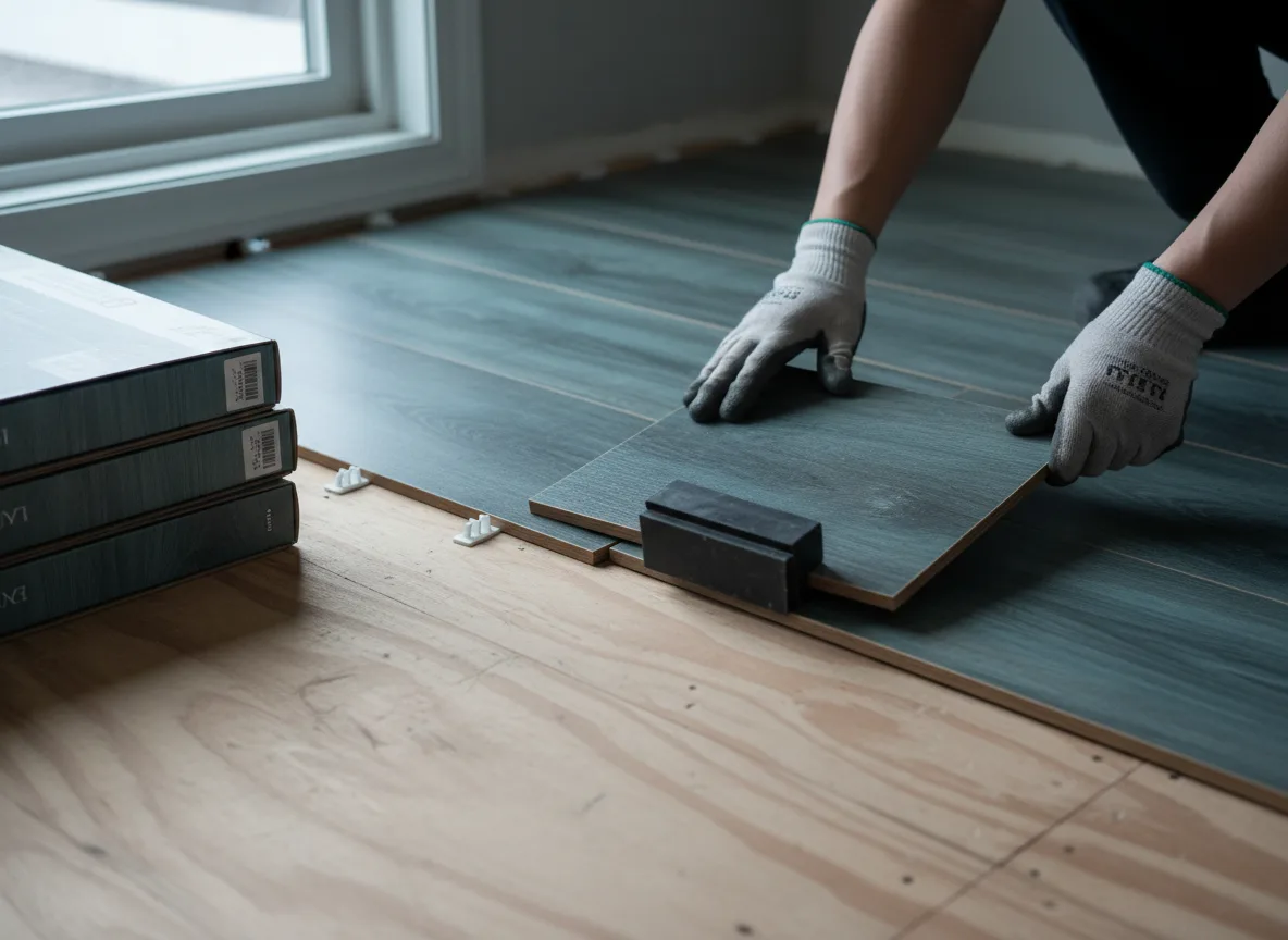 Luxury Vinyl Plank Installation company in Channing, MI